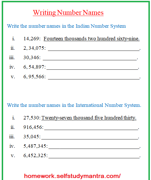 worksheet-on-number-names-number-names