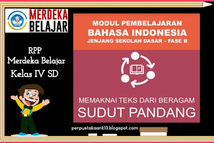 Modul Ajar (Perangkat Mengajar) Bahasa Indonesia Kelas 4 SD Merdeka Belajar