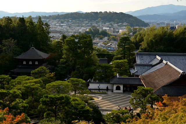 panorama, Ginkaku-ji, Kyoto