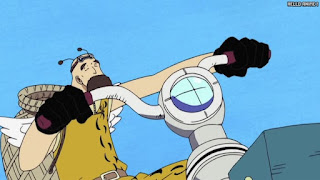 ワンピース アニメ 空島 スカイピア 154話 パガヤ ウェイバー | ONE PIECE Episode 154 Skypiea