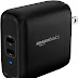 Amazon Basics 36W Two-Port USB-C Wall Charger with Power Delivery for Tablets & Phones (iPhone 14/13/12/11/X, iPad, Samsung) - Black (Non-PPS)