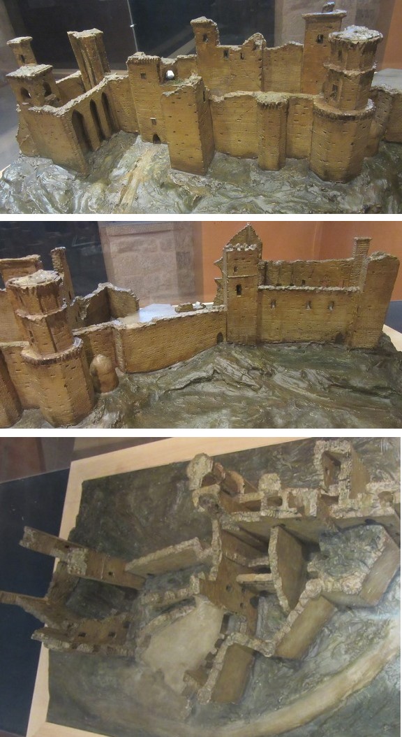 Castillo de Olite - Palacio de los Reyes de Navarra Maqueta-castillo-olite-exposici%C3%B3n