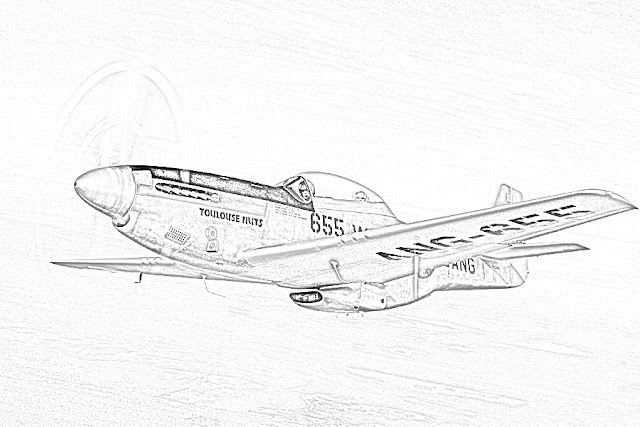 Download Free Printable P 51 Mustang Coloring Pages - cool wallpaper