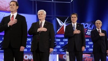 Santorum_Gingrich_Romney_Paul_Florida