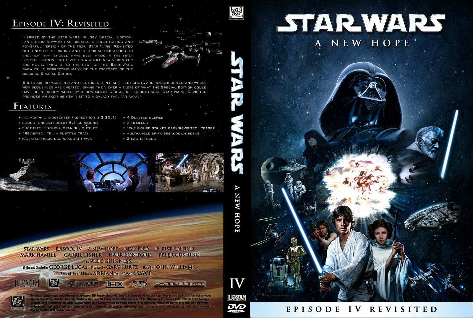 Star Wars Episode IV: A New Hope - DVD | Ultra Capas