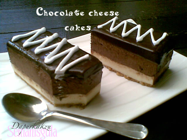 Semanis Gula : CHOCOLATE CHEESE MOIST CAKES