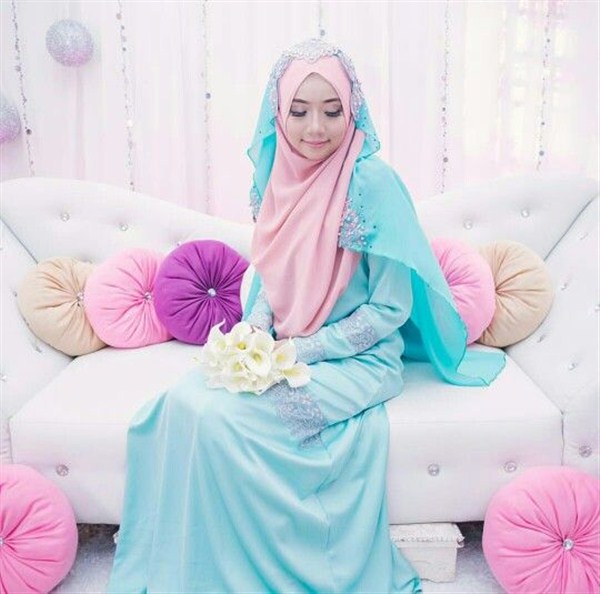 Tutorial Hijab Pengantin Syari Modern