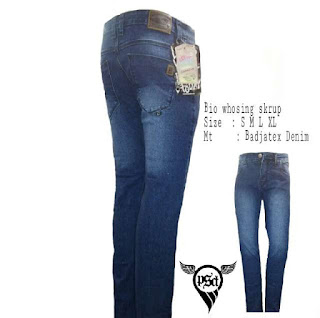 celana jeans skinny pria PSD Birdong Wash