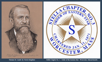 Thomas M. Lamb. Stella Chapter No. 3. Worcester, MA. Order of the Eastern Star. by Travis Simpkins