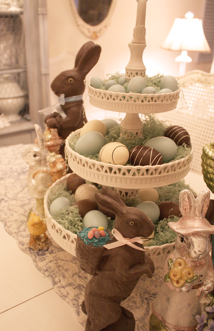 My Romantic Home: Bingo! and Easter Decor!