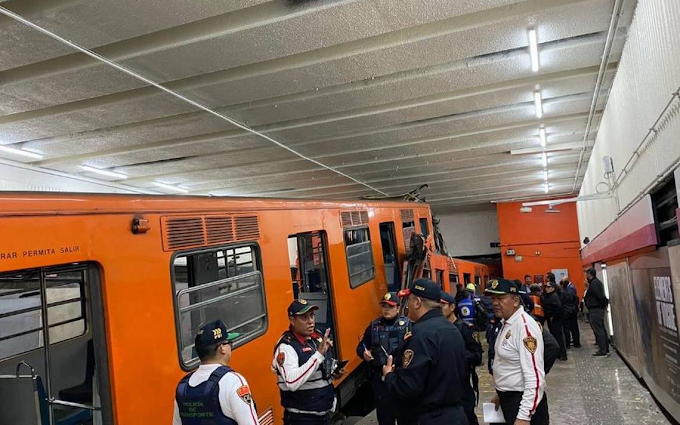 Fiscalía capitalina informa sobre el dictamen del choque de dos trenes del STC Metro