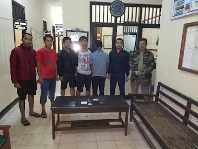 Polsek Marga Sekampung Amankan Tersangka Penyalahgunaan Narkotika
