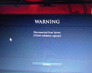 Mengatasi Disconnect From Server STEAM Validation Rejected Dota 2