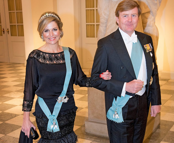 Queen Maxima and King Willem-Alexander of The Netherlands, King Philippe and Queen Mathilde of Belgium, Queen Letizia and King Felipe of Spain, Crown Prince Frederik and Crown Princess Mary of Denmark, Prince Joachim and Princess Marie of Denmark, King Carl Gustaf and Queen Silvia of Sweden