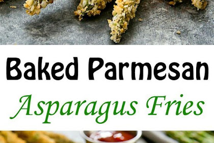 Baked Parmesan Asparagus Fries