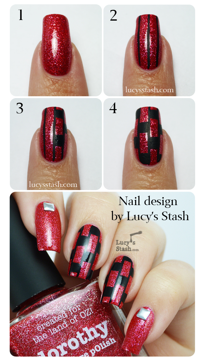 Lucy's Stash: Patterned nail art tutorial!