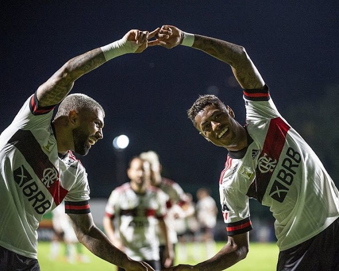 Flamengo vence Goiás, alivia pressão e entra no G4 do Brasileirão