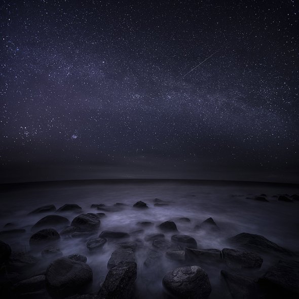 Mikko Lagerstedt arte fotografia solidão cenários paisagem natureza céu estrelado noite