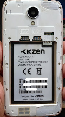 KZEN Victor V1  7.0 Hang Logo FRP Dead Boot Repair Firmware Flash File 100% Tested By Bossrombd