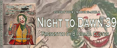 Goddess Fish tour banner for Night to Dawn 39