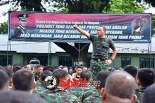 Pangdam :  Jika Perwiranya Baik,Anak Buah Akan Lebih Baik 