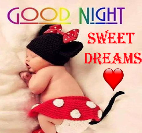 Good Night Cute Baby Pics for Whatsapp