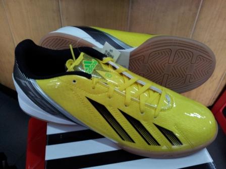  Sepatu  Futsal Adidas  F10 New Adizero Kuning Hitam