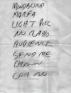 Dirty On Purpose set list