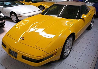 1995 Chevrolet Corvette Yellow
