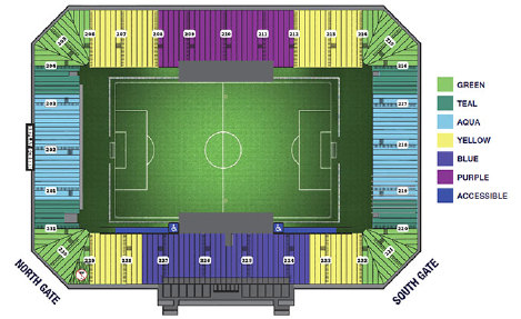 target field seating map. There#39;s no retractable seating