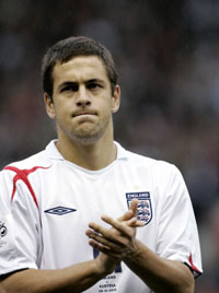 England midfielder Joe Cole