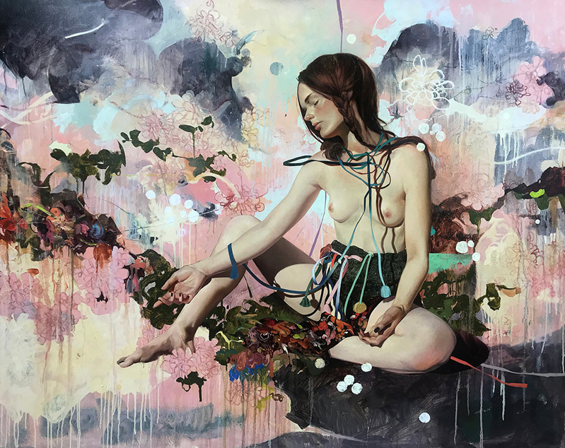 Inflorescence by Soey Milk - Her New Exhibition at Corey Helford Gallery.