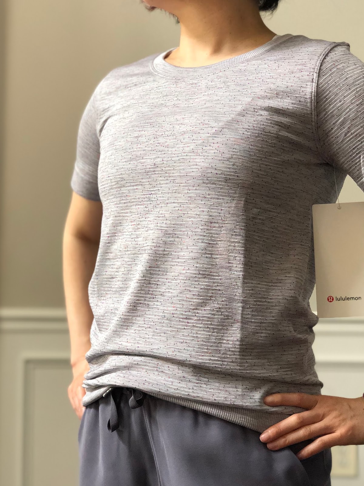 LA Better Best Long Sleeve and Wunder Train in Chambray : r/lululemon