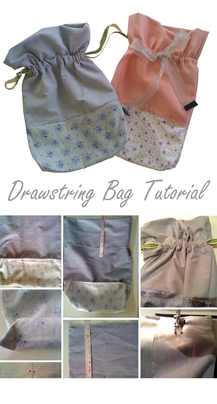 Make your own Drawstring Bag