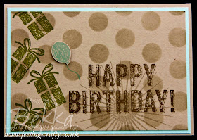 Birthday Surprise from Stampin' Up! UK - check out this blog for lots of great ideas