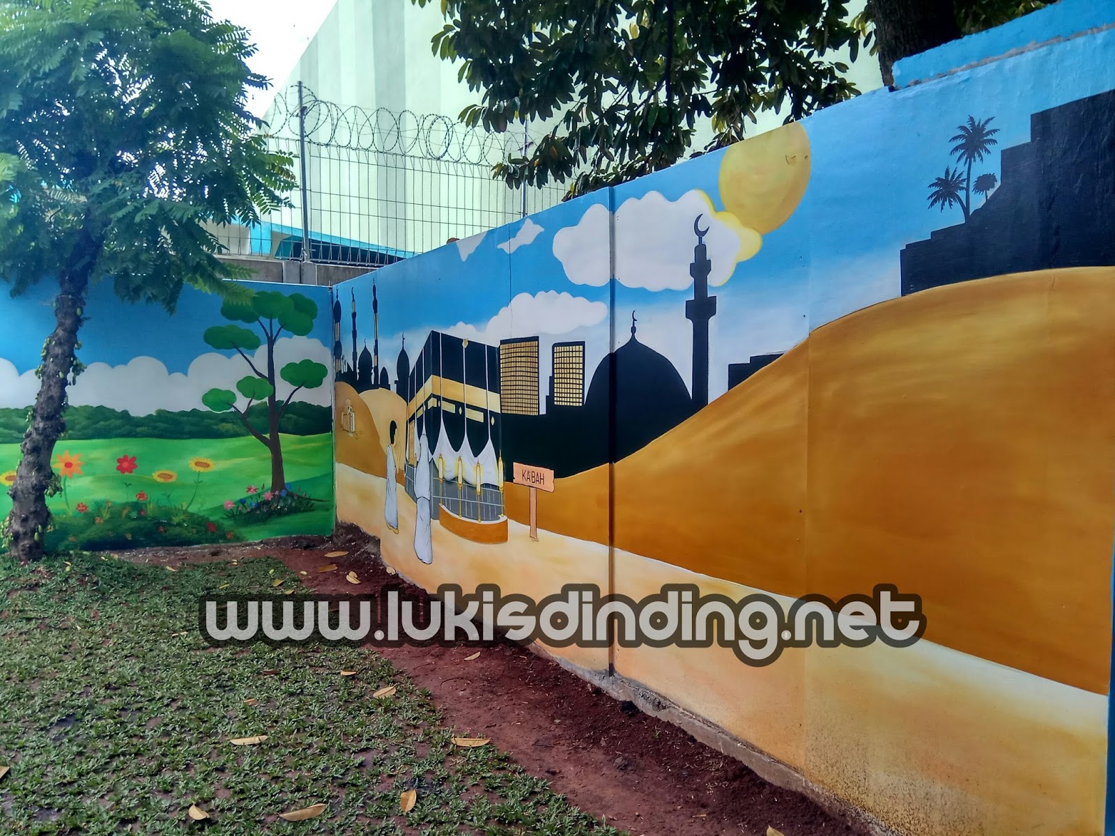 30 Lukisan Dinding  Anak Sekolah  Rudi Gambar