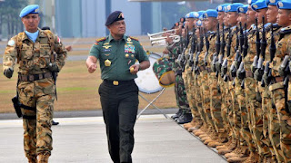 Janji Setia ke Presiden, Ini Pidato Lengkap Panglima di HUT 72 TNI