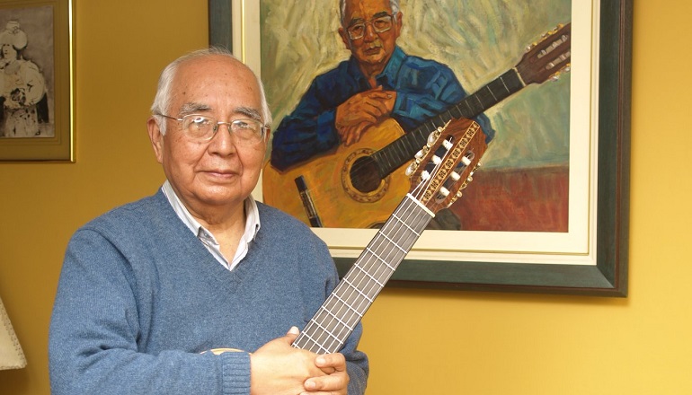Riber Oré rendirá homenaje al maestro de la guitarra Raul García Zárate.