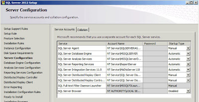 Server Configuration 