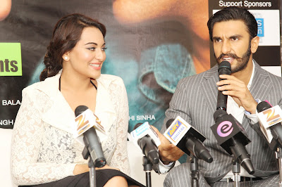 Sonakshi Sinha & Ranveer Singh promote 'Lootera' in Dubai