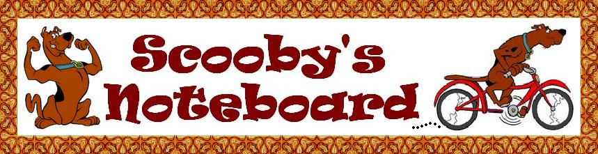 Scooby's Noteboard