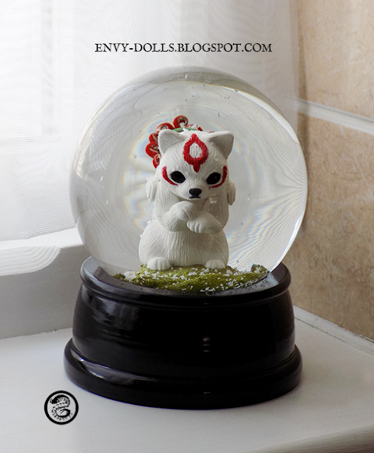 okami snowglobe