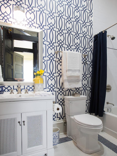 Property Brothers New Orleans pictures of renovated bathroom