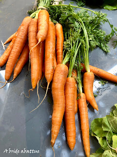 Soupe fanes carottes