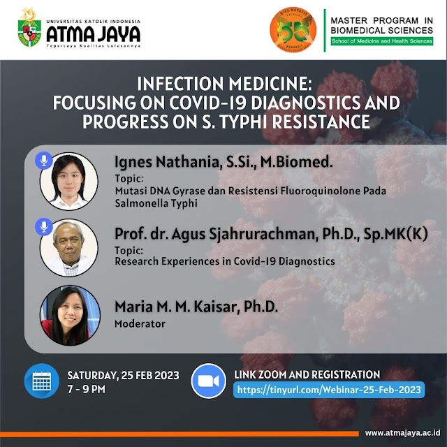 (FREE WEBINAR) *Infection Medicine: Focusing on COVID-19 Diagnostics and Progress on S. Typhi resistance*