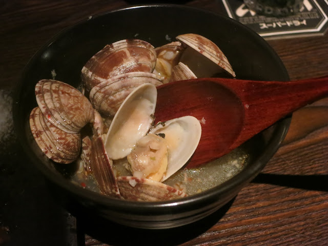 Asahi Clams in Garlic Butter Dashi