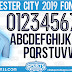 FREE DOWNLOAD: Manchester City 2019 Football Font by Sports Designss_Download Manchester City Font