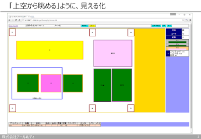 「たんと」操作画面