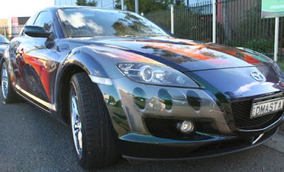 Mazda RX8 Airbrush Painting On full Body 2