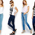 Skiny Jeans Summer Trend 2014 | Tight Jeans with Skirt Trends in Summer Season